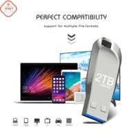 ราคา เพนไดรฟ์ USB 3 0โลหะ2TB พร้อมอะแดปเตอร์ Type C แฟลชไดรฟ์ความเร็วสูงกันน้ำ (42328359940)