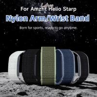 ราคา LDVG Fitness Tracker Strap Loop Design Nylon Sport Band Bicep Band Adjustable Breathable Arm Ankle Band for Amazfit Helio Strap (51057050405)