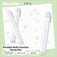 ราคา LDVG To Do List Journal Stamp ที่ถอดออกได้ Self ink Seal ปากกา น่ารักแบบพกพา 6 รูปแบบการ์ตูนไดอารี่ซีลเด็กของขวัญเครื่องเขียนโรงเรียน (42779154642)