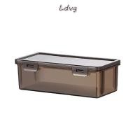 ราคา กล่องปากกา LDVG ดินสอพลาสติกสีดําใส นักเรียนเครื่องเขียนอเนกประสงค์คุณภาพสูง (26344338914)