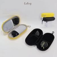 ราคา กระเป๋ากล่องแว่นตาสองข้าง แบบสะดวกพกพา พร้อมฝาหนังแท้ เพื่อการเดินทางของผู้หญิงและผู้ชาย (51207353924)