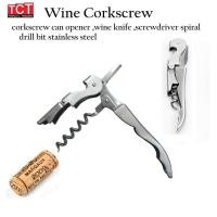 ราคา ที่เปิดขวด เปิดไวน์สแตนเลส อุปกรณ์เปิดขวด อย่างดี Bottle opener wine opener (3890235098)