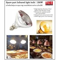 ราคา หลอดไฟอินฟาเรด หลอดไฟความร้อน หลอดไฟอุ่นอาหาร ขนาด 250 W Infrared Light Bulb (21881291965)