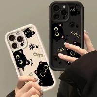 ราคา แมวน่ารักเคสโทรศัพท์สําหรับIphone 13 Pro Max 12 14 15 Pro Max 5 5S 6 6S 7 8 11 Plus X XS Max XR 11Pro 15Pro 14Pro 15plus 14plus 14plusซิลิคอนปกอ่อน (49903897539)