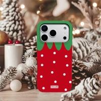 ราคา สไตล์ลายสตอเบอรี่ เข้ากันได้กับเคส ไอโฟน17 16 15 14 13 12 11มือโปร สูงสุด รวมทุกอย่าง 2 ใน 1 ออกแบบหลายการป้องกัน พกพาสะดวก (51754403374)