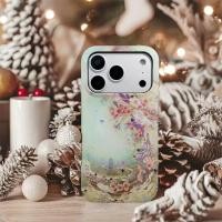 ราคา ดอกไม้ฤดูใบไม้ผลิและนกภาพวาดสําหรับ iPhone16Pro Max โทรศัพท์มือถือกรณี 15Plus Push Window Two in One สําหรับ iPhone17 14 13 12 11 Push Window Bracket Anti fall กรณี (47305445985)