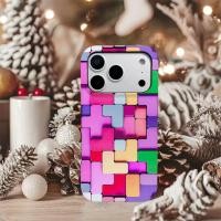 ราคา บล็อกสีปริศนาคลาสสิก 2 in 1 ประกบบนและล่างเคสฝ้าสําหรับ iPhone17 Pro Max iPhone16 Pro Max iPhone15 Pro Max iPhone14 Pro Max iPhone13 Pro Max iPhone11 Pro Max iP (47953897070)