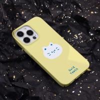 ราคา เคสโทรศัพท์มือถือแบบแข็ง กันกระแทก ลายการ์ตูนแมวน่ารัก สีเหลือง สร้างสรรค์ สําหรับ iPhone รุ่นใหม่ล่าสุด PC เคสกันกระแทก รุ่น 15 14 Pro Max 13 12 11 pro 11 XS Max XR X 8 7 Plus (25124883321)