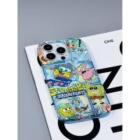 ราคา เคสโทรศัพท์มือถือแบบแข็ง กันกระแทก ลายการ์ตูนสพันจ์โบ้น่ารัก สีเหลือง สําหรับ iPhone รุ่นใหม่ล่าสุด PC เคสกันกระแทก รุ่น 15 14 Pro Max 13 12 11 pro 11 XS Max XR X 8 7 Plus (25024883248)