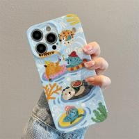 ราคา เคสโทรศัพท์มือถือแบบแข็ง กันกระแทก ลายการ์ตูนสิงโตทะเลน่ารัก สีฟ้า สําหรับ iPhone รุ่นใหม่ล่าสุด PC เคสกันกระแทก รุ่น 15 14 Pro Max 13 12 11 pro 11 XS Max XR X 8 7 Plus (25973765370)