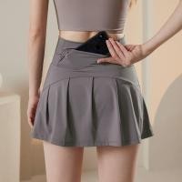 ราคา กระโปรงโยคะสตรีเอวสูงบางวิ่งออกกําลังกายกางเกงขาสั้น (26068191400)