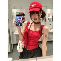 ราคา Dopamine น่ารักมีชีวิตชีวาของผู้หญิงสวมเสื้อครอปรัดรูปรัดรูปรัดรูป (26809352598)