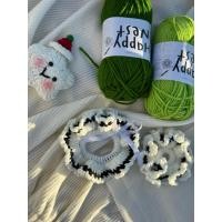 ราคา Scrunchie ยางมัดผมไหมพรมนุ่ม (47903315088)