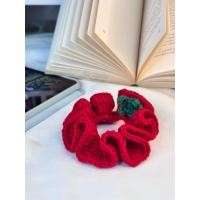 ราคา ยางมัดผมไหมพรมมะเขือเทศ Scrunchie (42818990083)