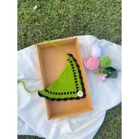 ราคา ผ้าโพกผมไหมพรมสามเหลี่ยม handmade (26701942742)