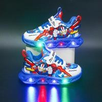 ราคา รองเท้ากีฬาเด็กทรงใหม่ กันน้ำ มีไฟ LED สำหรับเด็กเล็ก (43078906271)