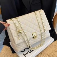 ราคา กระเป๋าสายโซ่ขนาดใหญ่สไตล์ชาแนล ออกแบบลายเพชร สำหรับสาวๆ พกพาสะดวก เหมาะสำหรับการเดินทางและโอกาสต่างๆ ในฤดูร้อนปี 2025 (40108523371)