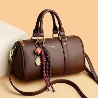 ราคา Green Forest Counter 2025 New Style All Match Portable Messenger Bag Genuine Leather Boston Pillow Bag Large Capacity One Shoulder (25496023388)