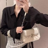 ราคา กระเป๋าเพชรโซ่ใต้วงแขนหรูหราแบบชาแนล สำหรับไหล่ข้างเดียว พร้อมดีไซน์ใหม่ปี 2025 (56607352827)