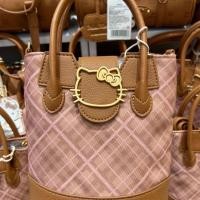 ราคา Hello Kitty Retro Plaid Bag สำหรับถือและสะพาย สไตล์ใหม่ปี 2025 (55457356858)