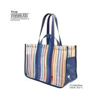 ราคา Green Forest Japanese Snoopy Summer New Mesh Cartoon Cute One Shoulder Beach Portable Semi Transparent Stripe Shopping Tote Bag (27325893481)