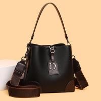 ราคา กระเป๋าถือสตรีสไตล์เกาหลี ลายสีตัดกัน ขนาดใหญ่ เรียบง่ายแต่ดูแพง (41769627740)
