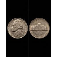 ราคา 1980 เหรียญเก่าสะสม 5 เซนต์สหรัฐฯ Jefferson Nickel ปีคริสต์ศักราช 1989 (46607373257)