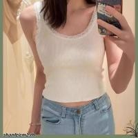 ราคา Brandy Melville เสื้อกั๊กสั้น แต่งลูกไม้ เข้ากับทุกชุด สําหรับผู้หญิง (40715401378)