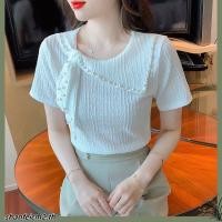 ราคา เสื้อเชิ้ต ผ้าชีฟอง แบบเข้ารูป สไตล์ฝรั่งเศส สําหรับผู้หญิง (29122773001)