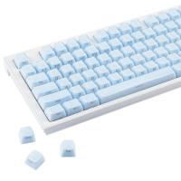 ราคา YMDK 136 คีย์ Demon Wave สีฟ้าสีขาวสีชมพูสีม่วง OEM โปรไฟล์ด้านข้างพิมพ์ PC Shine ผ่าน Keycaps สําหรับ MX คีย์บอร์ดเครื่องกล (57554915895)