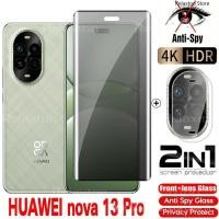 ราคา ฟิล์มกระจกป้องกันหน้าจอ Huawei Nova13 Pro 2025 2IN1 สำหรับ Huawei Nova 13 Pro 13Pro 13i Nova13Pro Nova13i 5G ฟิล์มกระจกโค้งป้องกันหน้าจอโทรศัพท์ (40201176957)