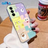 ราคา เคสโทรศัพท์มือถือ แบบนิ่ม ลายการ์ตูน สีสันสดใส สําหรับ Vivo y17s V27 V27e V27 Pro Vivo V25 V25e V25 Pro Vivo Y100 5G Y56 Y55s 5G Vivo V27 (22838908626)