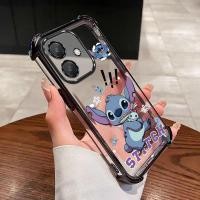 ราคา OPPO A5 Pro 5G A5i Pro A5x A3x A3 Pro 5G Stitch ทนทาน Shock Absorbing Cover Drop Protection เคสโทรศัพท์ Full Clear (53052969656)