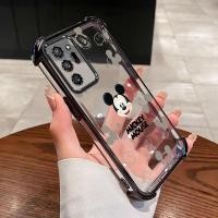 ราคา Samsung Note 20 Ultra Note10 Plus 9 S10 Mickey Candy Color Air Bag Bumper Soft Cover Non yellowing Clear Case (52953943331)
