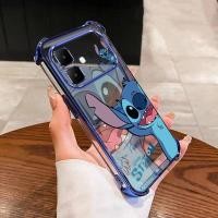 ราคา Infinix Smart 20 smart20 Case DIY Name Stitch Phone Case Airbag Protection Case Clear Anti Fall Cover (48607222242)