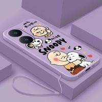 ราคา OPPO A6 5G A6 A6 x 5G A6x แฟชั่น Snoopy Matte Liquid Silicon soft Case กันกระแทก Liquid Cover (58152610981)