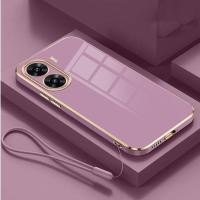 ราคา OPPO A6t 5G A6t Pro A6t 6D ชุบยางซิลิคอนปลอกเต็มฝาครอบกล้องป้องกันกรณีมันวาว (54105201242)
