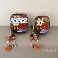 ราคา พิมพ์ลายเสือดาวประกบสีอินญี่ปุ่นและเกาหลีเหมาะสําหรับชุดหูฟังบลูทูธไอโฟน แอร์พอด4 เคสป้องกัน แอร์พอดpro3 มือโปร2 เคสป้องกันสากลรุ่น1 2 (46407246360)