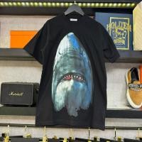 ราคา เสื้อยืดลายฉลามเนื้อผ้าหนุ่ม สีดำ ตรงปก T 03 (27330287325)