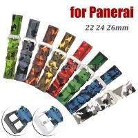 ราคา สายนาฬิกาซิลิโคนสําหรับ PAM 20 มม 22 มม 24 มม 26 มม Camouflage ยางกันน้ํา Universal Sport สร้อยข้อมืออุปกรณ์เสริม UZWU (54403716234)