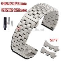 ราคา สายสแตนเลสแข็ง 12 มม 14 มม 16 มม 18 มม 20 มม 22 มม นาฬิกาโค้งแบน End สายรัดข้อมือสําหรับ Longines สําหรับ WGKX (54203716279)