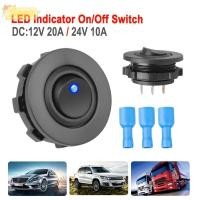 ราคา SEEO ON SWITCH 3 Pin SPST Round Rocker Toggle อะไหล่ 12V 20A 24V 10A LED ตัวบ่งชี้สวิทช์สําหรับรถยนต์เรือรถบรรทุก (42829251452)