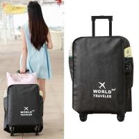 ราคา เซโอ ผ้าคลุมกระเป๋าเดินทาง ฝาครอบป้องกันกระเป๋าเดินทางที่ทนต่อการสึกหรอกันฝุ่น กันน้ําคุณภาพสูง20 30นิ้วผ้าคลุมกระเป๋าเดินทางถุง (55606630222)