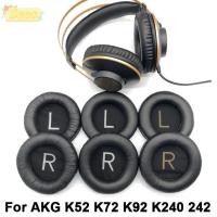 ราคา SEEO แผ่นรองหูฟัง โฟมทนทานแผ่นรองหูฟัง นุ่มเปลี่ยนหูฟังสําหรับ AKG K52 K72 K92 K240 K242 หูฟังอุปกรณ์เสริม (54857112166)