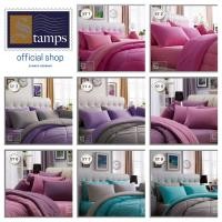 ราคา ผ้าปูที่นอน ทูโทน Stamps bedding ST1 8 ไม่มีผ้านวม ผ้าไมโครเทค100 ทอ330เส้นด้าย (13322005739)