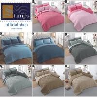 ราคา ผ้าปูที่นอน ทูโทน Stamps bedding ST49 52 55 58 ทอ 330 เส้นด้าย ไร้รอยต่อ (10573053475)