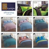 ราคา ผ้าปูที่นอน ทูโทน Stamps bedding ST35 38 41 42 47 48 ทอ 330 เส้นด้าย ไร้รอยต่อ (11855837640)