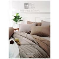 ราคา ชุดเซ็ทผ้าปู ผ้านวม Stamps ST103 104 10 เฉดสี ปี 2023 ทอหนา 330 เส้นด้าย โทนน้ำตาล (23312761719)