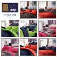 ราคา ผ้าปูที่นอน ทูโทน Stamps bedding ST27 34 ไม่มีผ้านวม (12322024105)