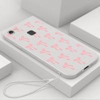 ราคา ปลอกสําหรับ VIVO V7 V7 Plus เคสโทรศัพท์ Simple ผีเสื้อปมความงามซิลิโคน TPU Soft Shell ดีไซน์ใหม่กันกระแทกพร้อมเชือกเส้นเล็ก (43400462676)